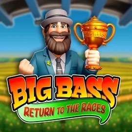 Big Bass Return to the Races by Pragmatic Play, showcased at crownplays.gr – game logo
