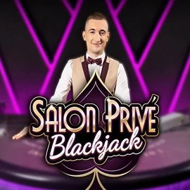 Blackjack Salon Privé logo – Live Casino by Ezugi at CrownPlay Casino