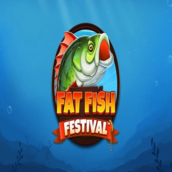 Fat Fish Festival logo by Wishbone Games at CrownPlay Casino