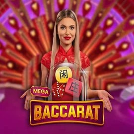 Mega Baccarat by Pragmatic Play, showcased at crownplays.gr – game logo