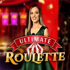 Ultimate Roulette slot visual from Ezugi available on crownplays.gr